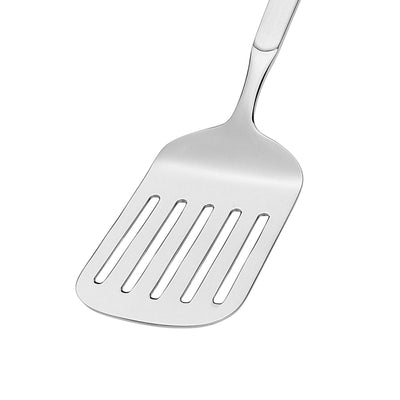 Messerheber aus gebürstetem Edelstahl von Amefa, elegantes Besteckstück für Buffets und Servierplatten.