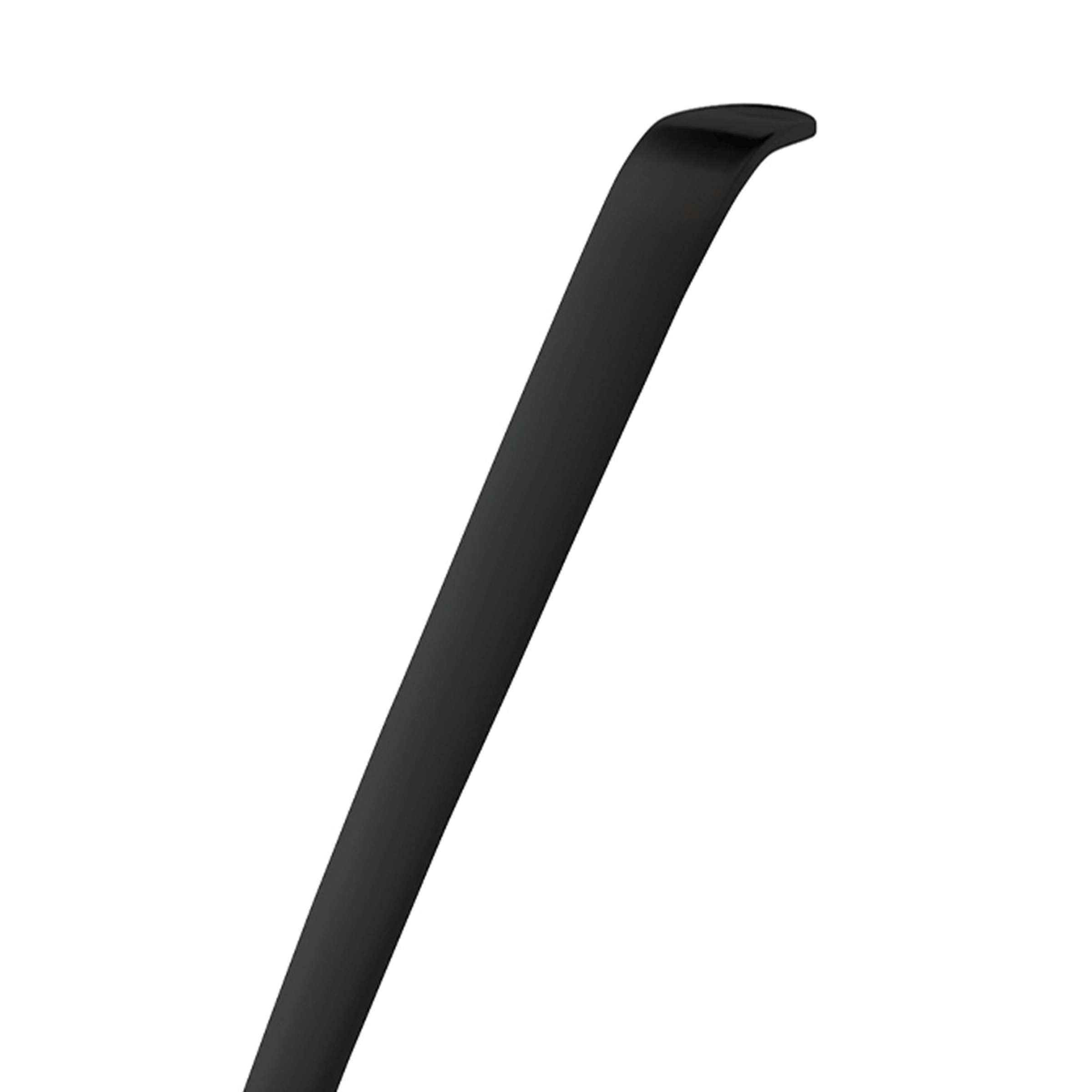 Amefa BUFFET Vorleger PVD schwarz mattiert, eleganter Schneidebrett- oder Servierteller aus Edelstahl, rechteckiges Design, matt schwarz.