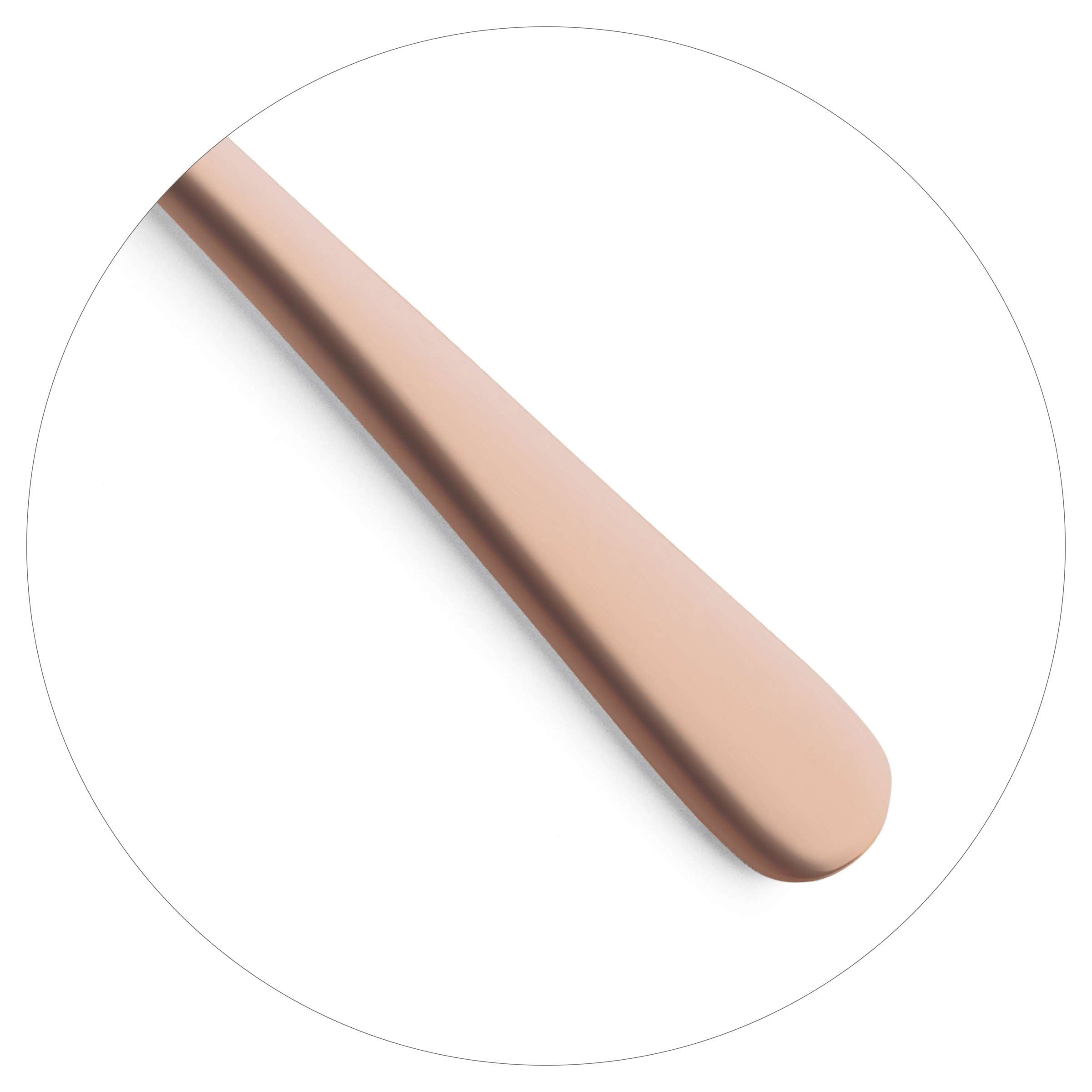 AUSTIN Mocca/Espresso Spoon Set 6-pieces PVD copper satin