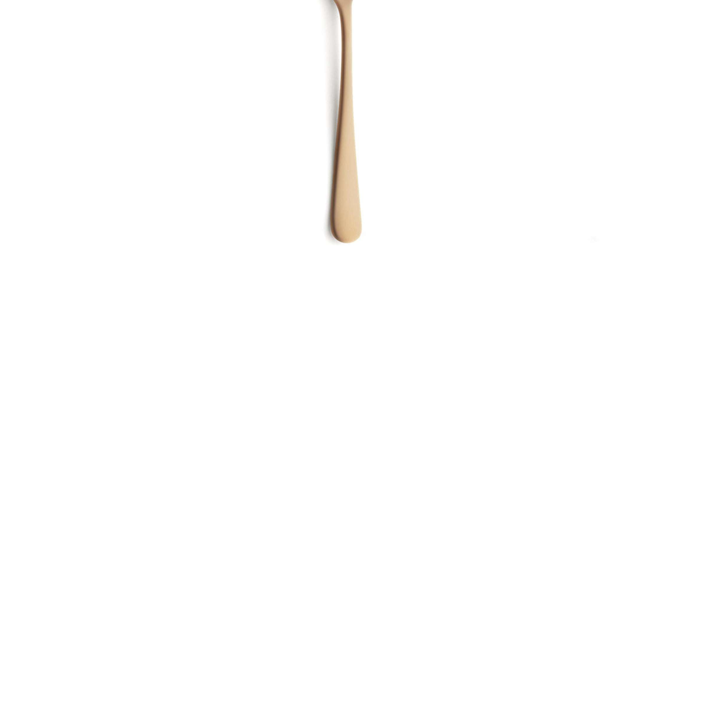 Amefa AUSTIN Mocca- und Espressolöffel Set, 6-teilig, mattgoldene PVD-Beschichtung, elegantes Besteck für Kaffee.