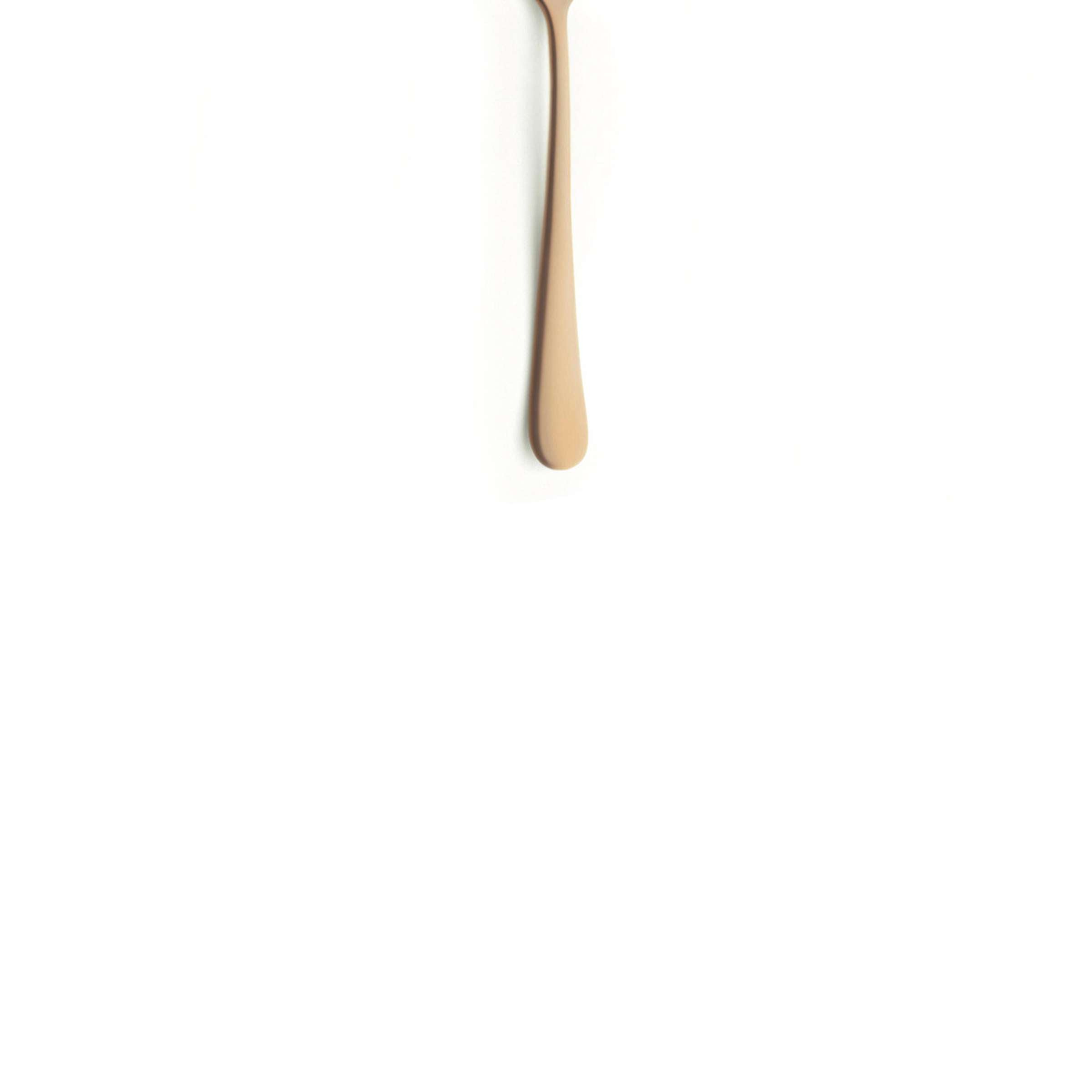 6-teiliges Amefa AUSTIN Kuchengabel Set aus mattem PVD-Gold, elegantes Besteck für den Tisch