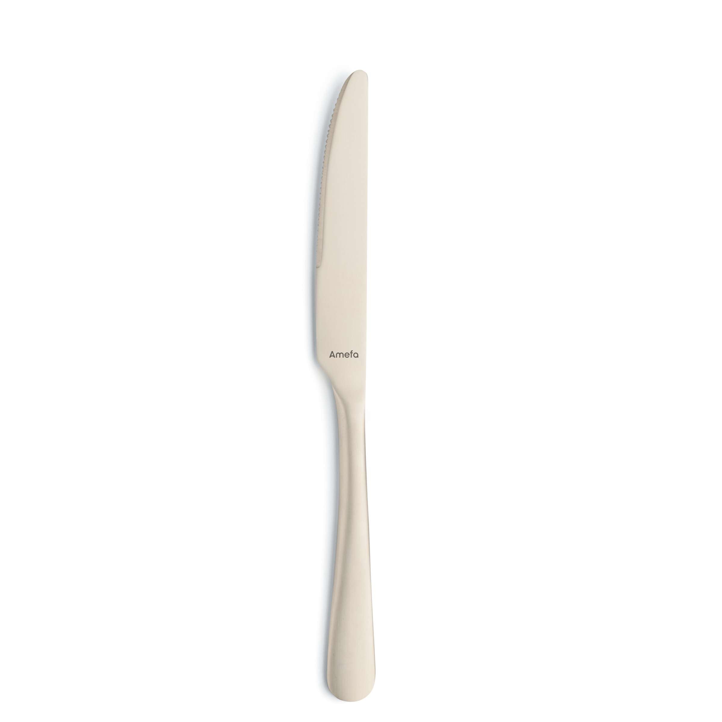Amefa Austin Besteckset 32-teilig, PVD champagner mattiert, Messer, Gabeln, Löffel, elegantes Geschirr für den Esstisch
