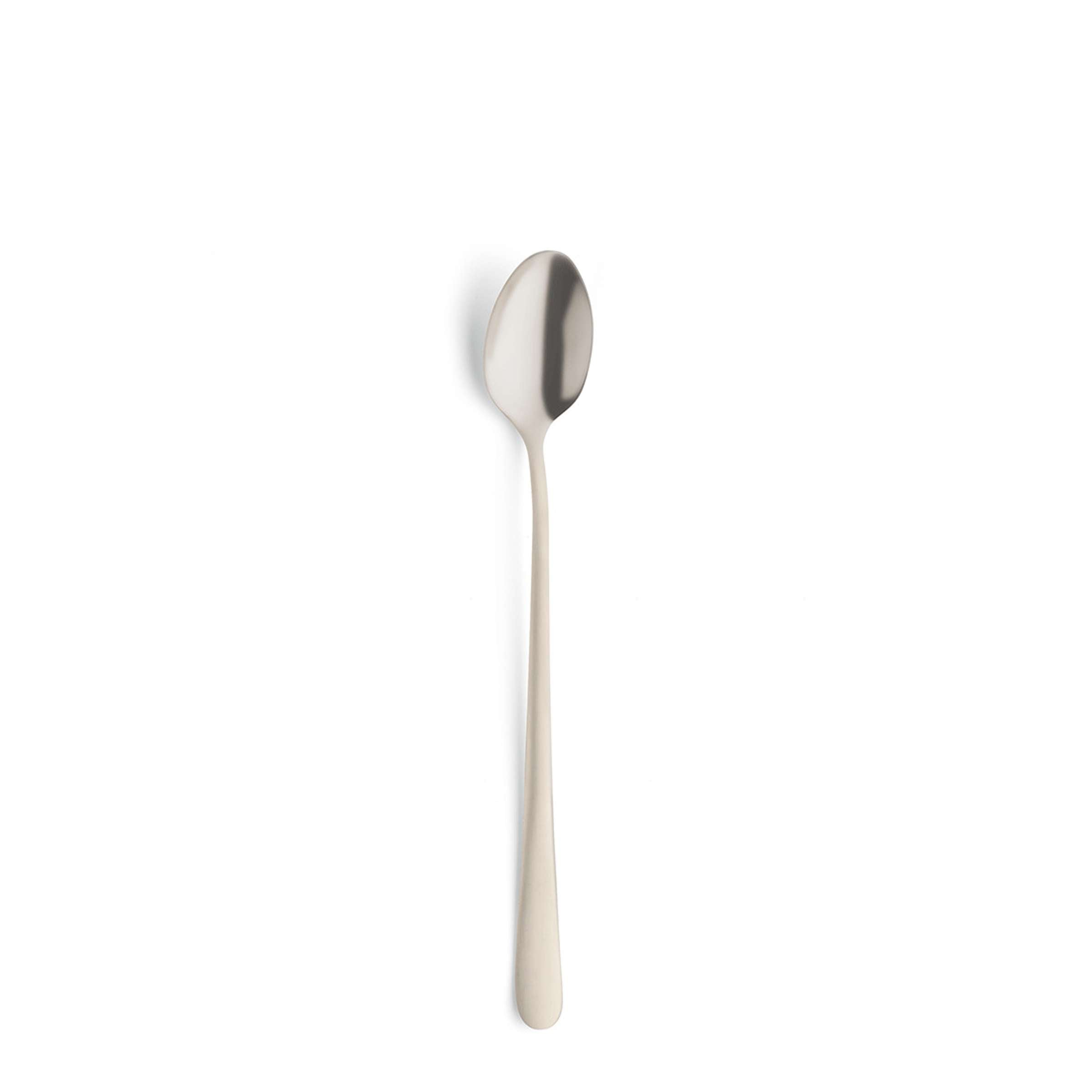 Amefa AUSTIN Longdrink- und Latte Macchiato-Löffel Set, 6-teilig, mattierte Champagner-PVD, elegant und modernes Besteck