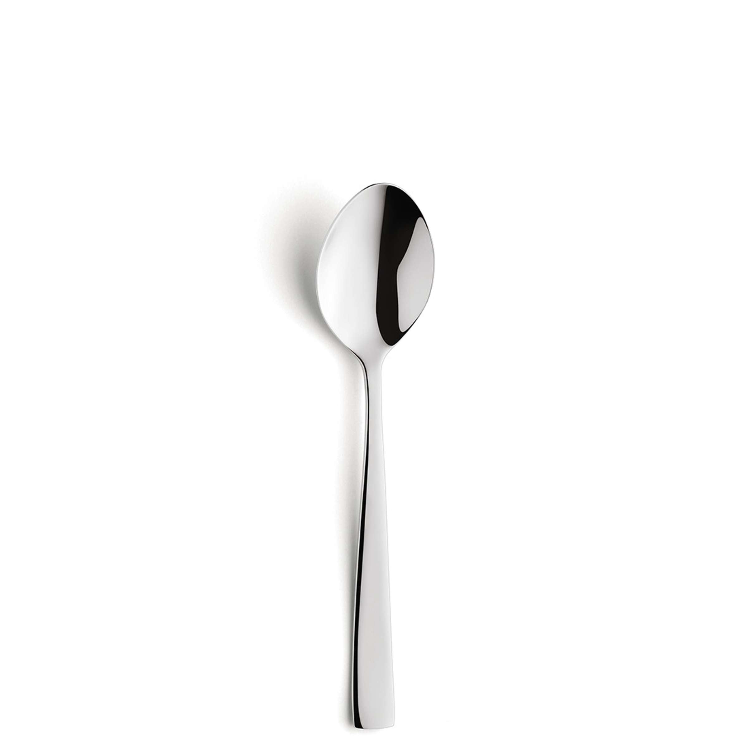 Amefa ATOS Besteckset 24-teilig mit Messer, Gabel, Löffel und Teelöffel aus Edelstahl, elegant auf weißem Hintergrund.