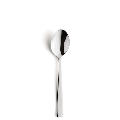 Amefa ATOS Besteckset 24-teilig mit Messer, Gabel, Löffel und Teelöffel aus Edelstahl, elegant auf weißem Hintergrund.