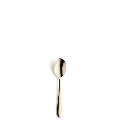 Amefa OXFORD Besteckset 24-teilig aus PVD Champagner mit Messer, Gabel, Löffel und Kaffeelöffeln, elegant und modern.