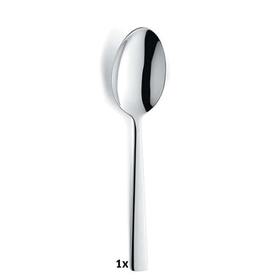 Modernes Amefa Besteckset 78-teilig mit Messer, Gabel, Löffel und Teelöffel, glänzend und elegant für den Esstisch