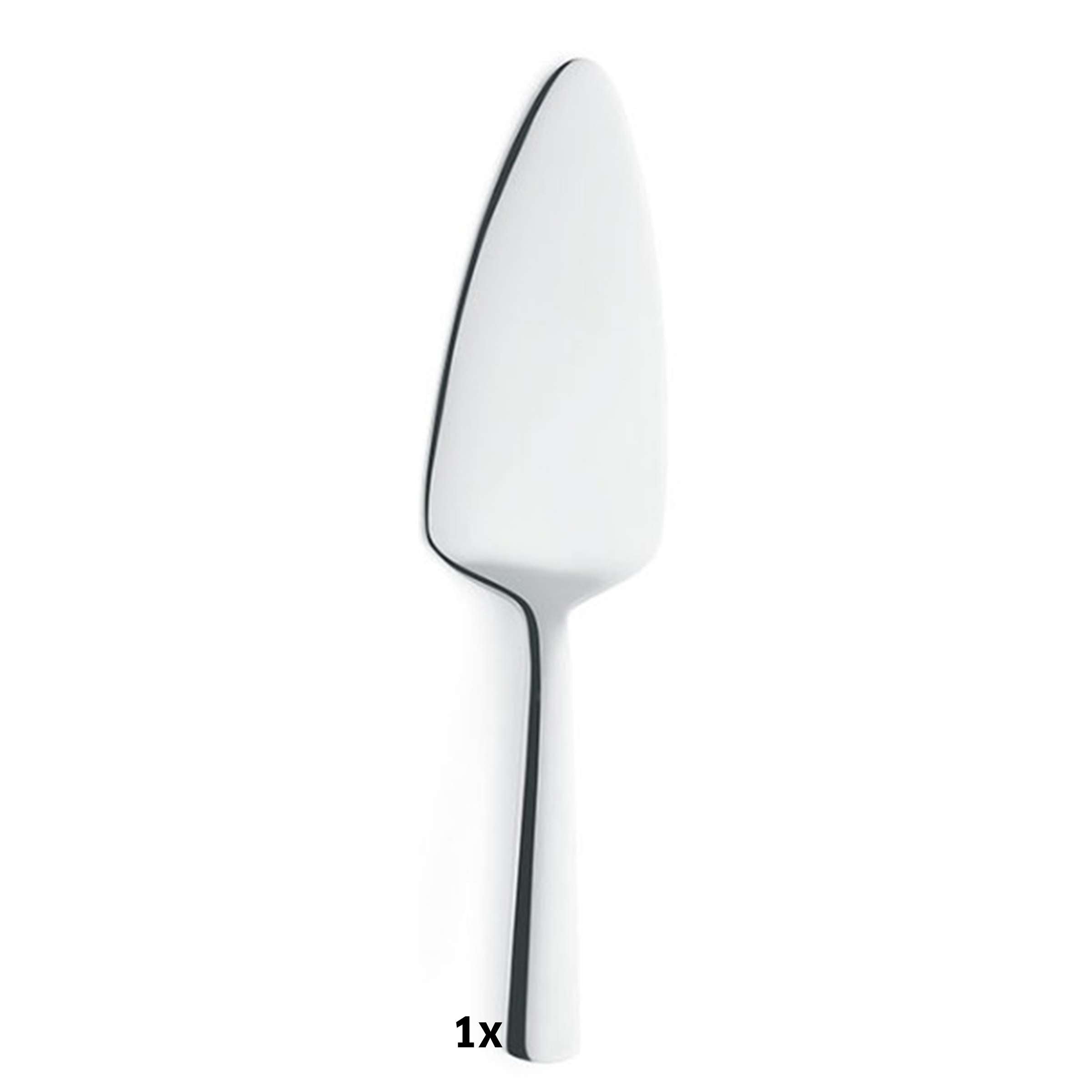 Modernes Amefa Besteckset 78-teilig mit Messer, Gabel, Löffel und Teelöffel auf weißem Hintergrund.