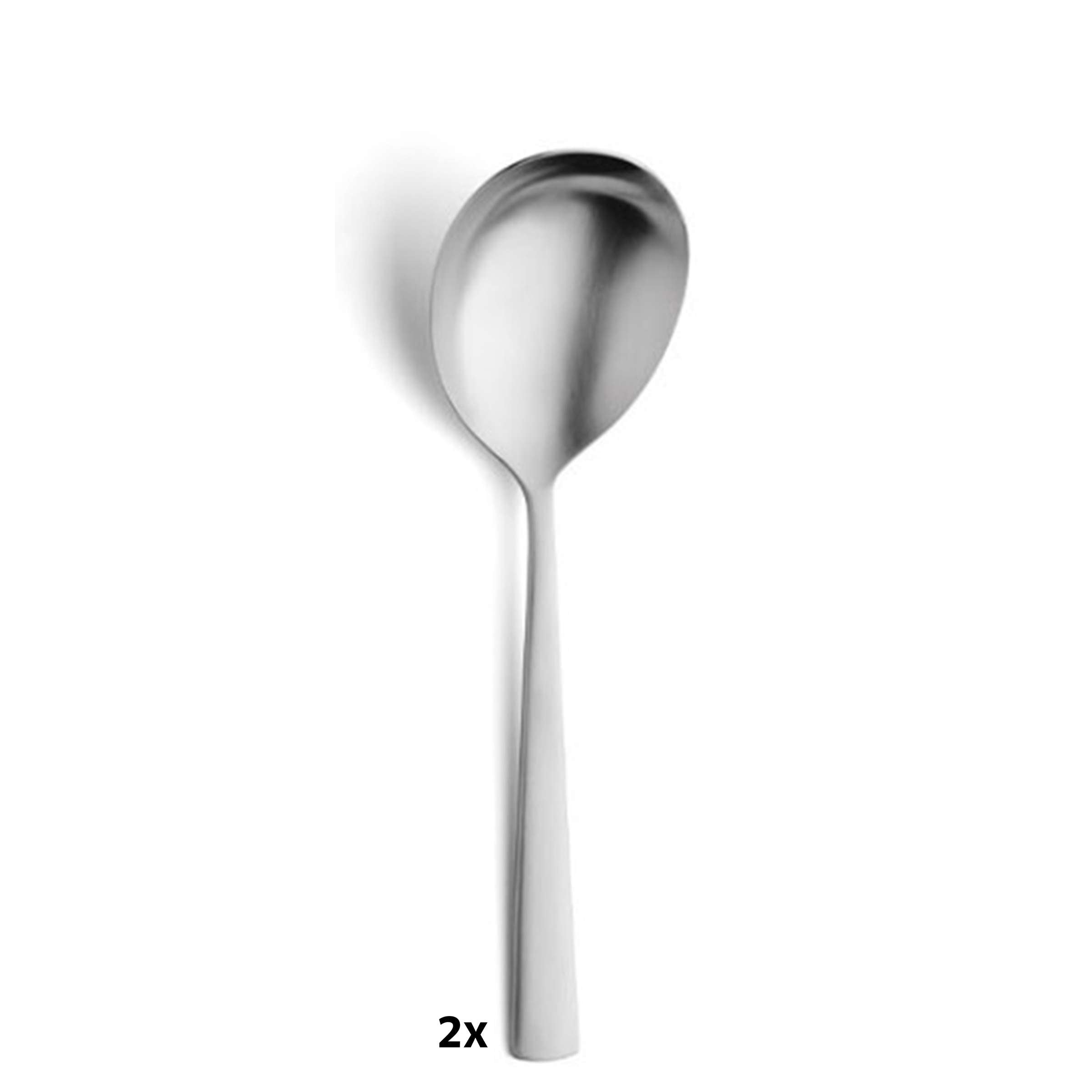Amefa VENTURA Besteckset 78-teilig mit Messer, Gabel, Löffel und Kaffeelöffel aus Edelstahl, elegant auf weißem Hintergrund.