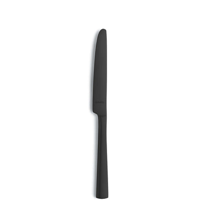 Schwarzes, mattiertes VENTURA Besteckset von Amefa mit 24 Teilen, aus hochwertigem Edelstahl für elegantem Esstisch.