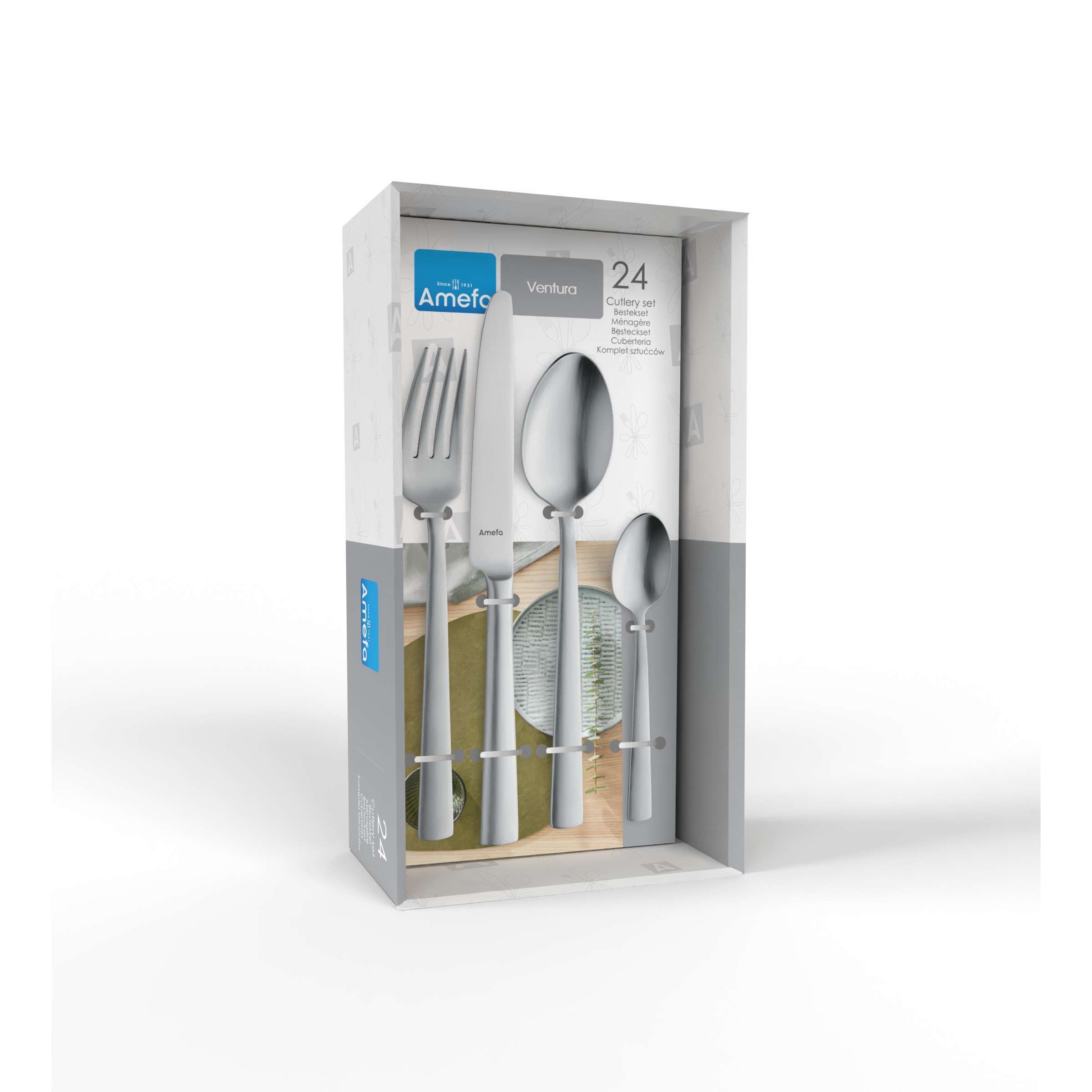 VENTURA Cutlery Set 24-pieces