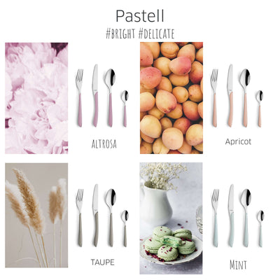 PRISMA Tafelmes Massief heft abrikoos