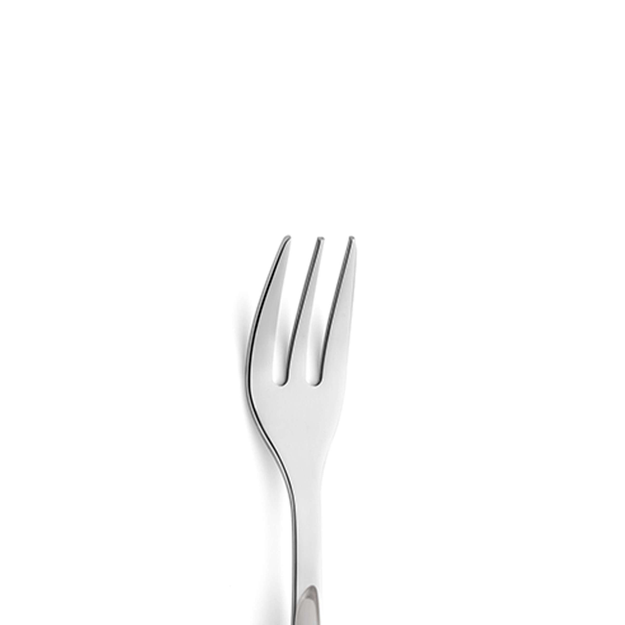 PRISMA Kuchengabel Set aus 6 hellgrauen Besteckteilen von Kuppels, elegante und moderne Essbesteck-Designs sichtbar