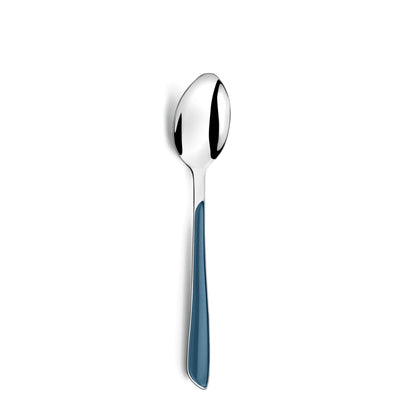 ECLAT Besteckset 32-teilig aus Edelstahl in denimblau, inklusive Messer, Gabel, Löffel und Teelöffel, von Amefa.