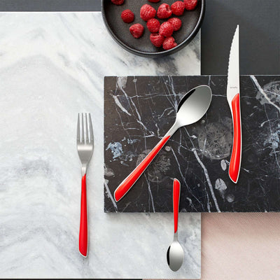 ECLAT Cutlery Set 24-piece Red