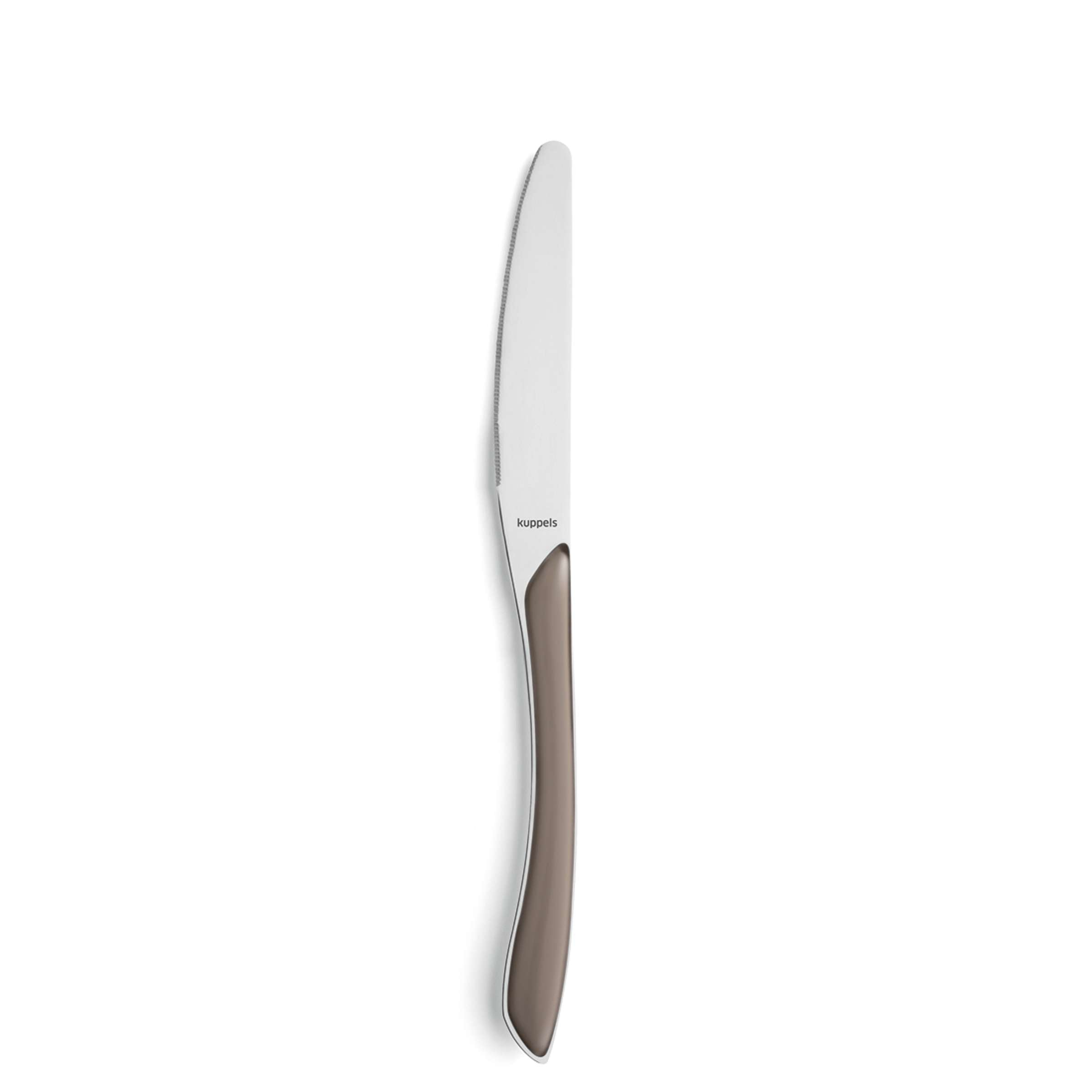 PRISMA Table Knife Full Handle cacao satin