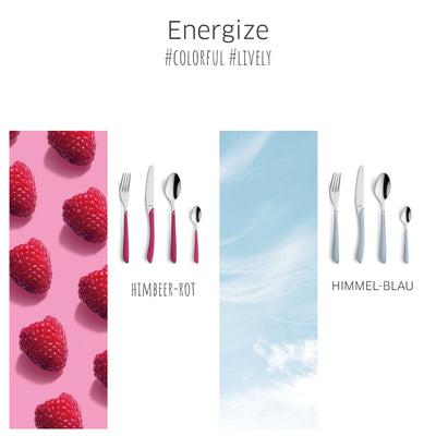 PRISMA Table Knife Full Handle raspberry satin