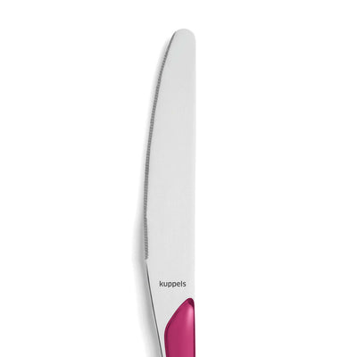 PRISMA Table Knife Full Handle raspberry satin