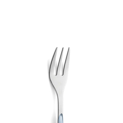 PRISMA Cake Fork sky blue satin