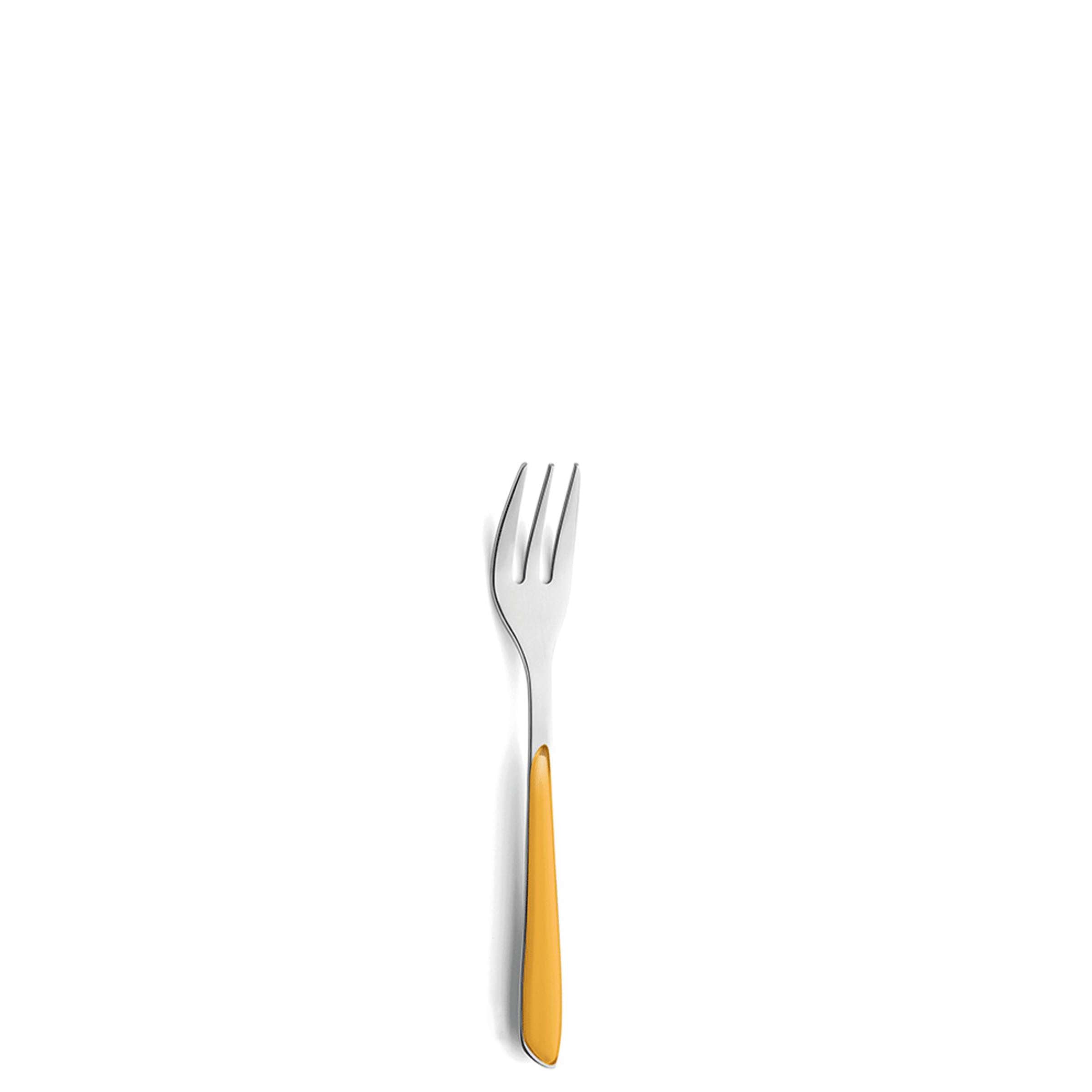 PRISMA Cake Fork mustyard satin