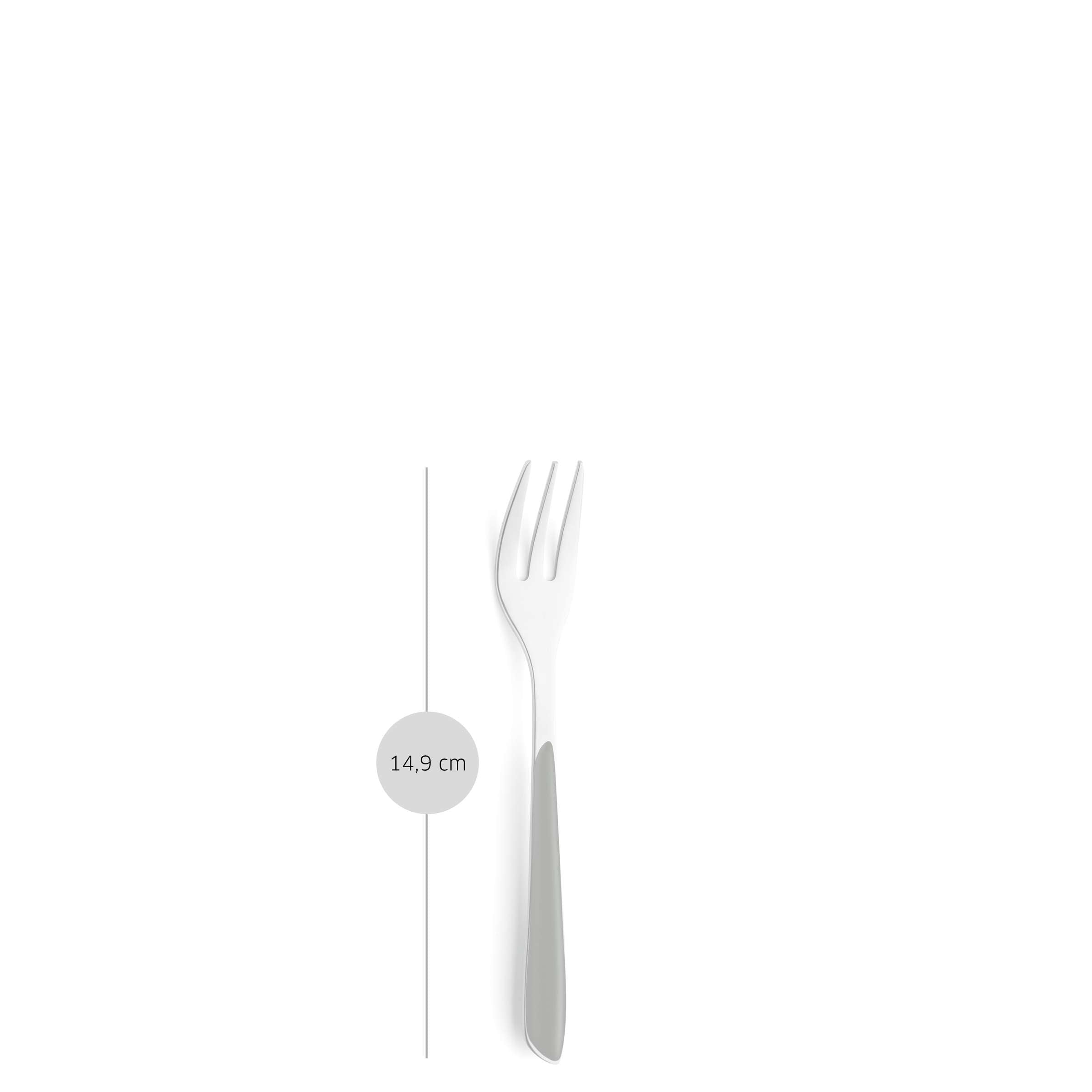 PRISMA Cake Fork apricot