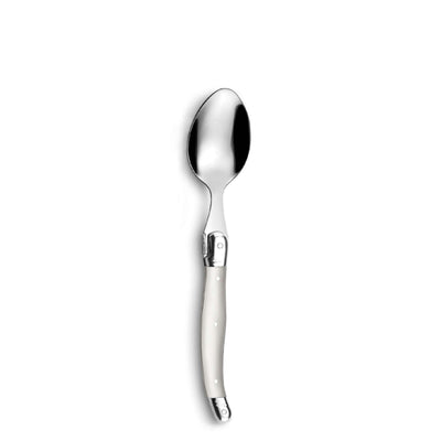 Tradition Besteckset 24-teilig von Lou Laguiole mit eleganter Perlenverzierung, umfasst Messer, Gabeln, Löffel und mehr.