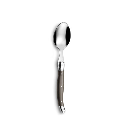 Laguiole Besteckset 24-teilig aus Edelstahl mit Pfeffermotiv, elegantes Essbesteck für feine Mahlzeiten, Marke Lou Laguiole