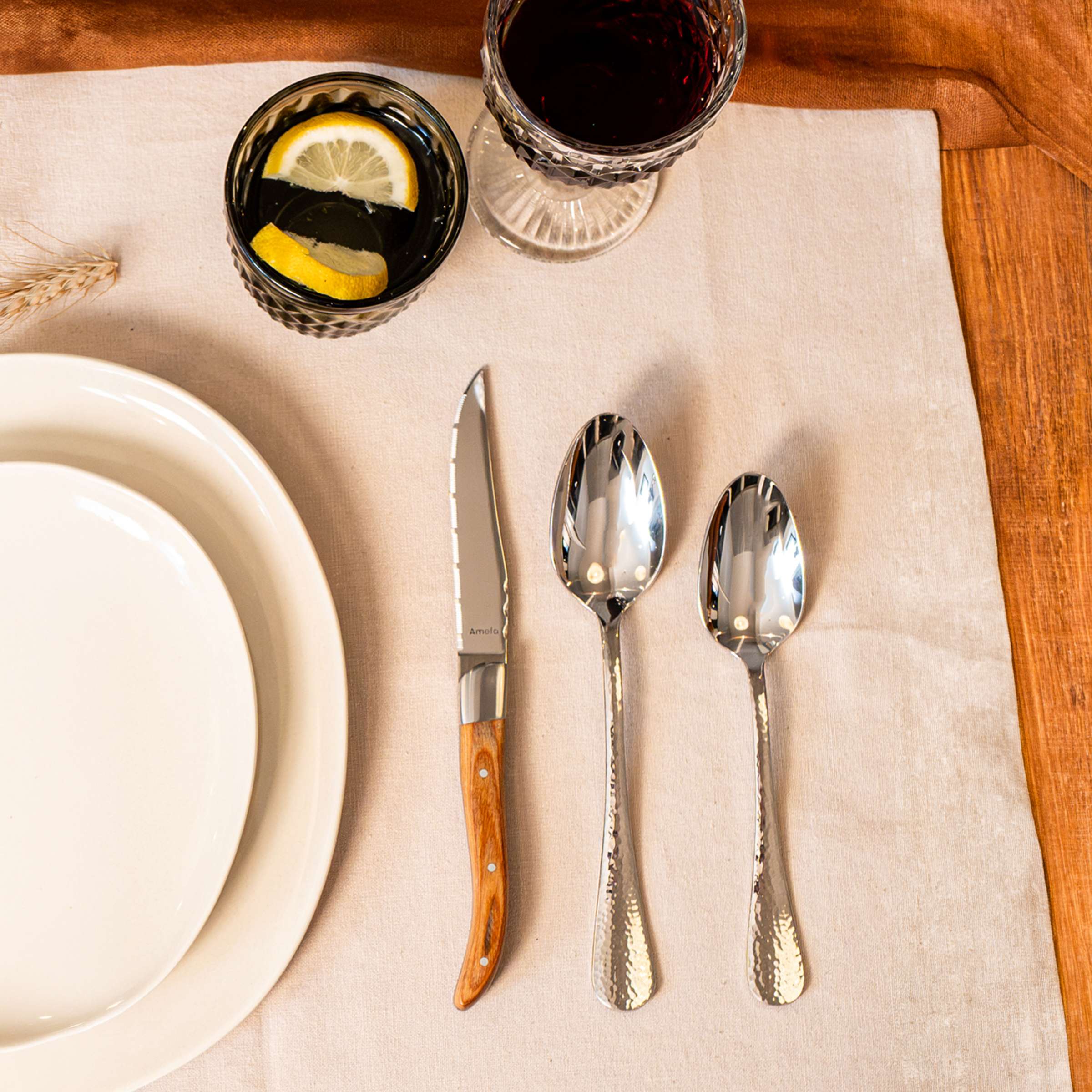 ROYAL STEAK Steakmesser Set 4-teilig holz