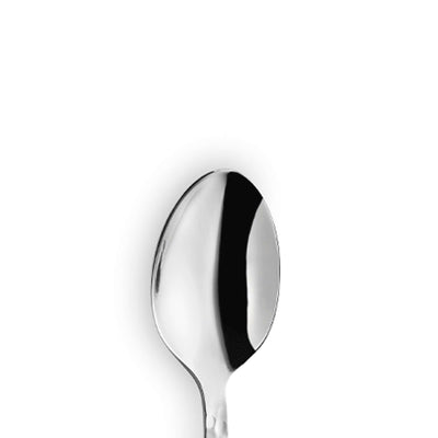 Amefa FELICITY Kaffeelöffel Set, 6-teilig, glänzendes Besteck mit eleganten Kaffeelöffeln auf weißem Hintergrund