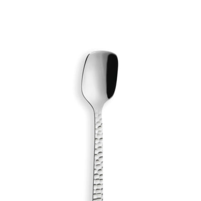 Amefa FELICITY Longdrink- und Latte Macchiato Löffel Set, 6-teilig, Edelstahl, elegante Besteckteile für Getränke.