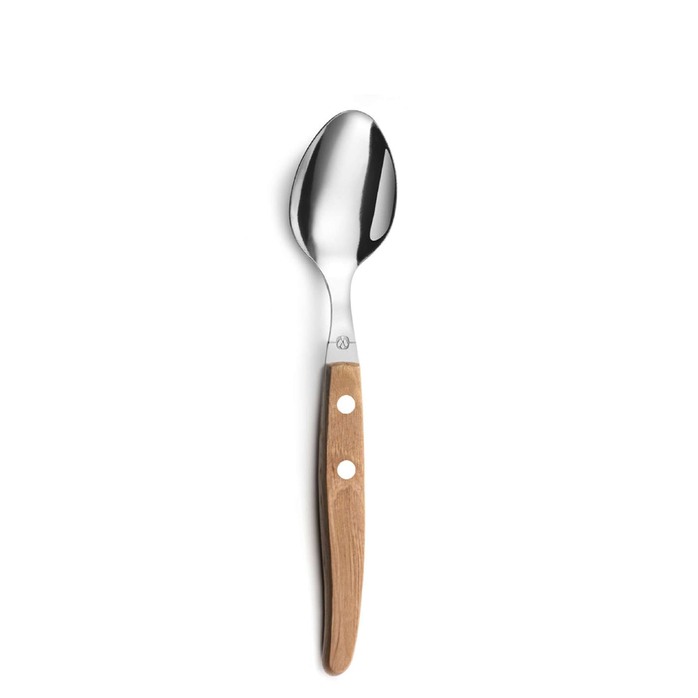 Besteckset aus Holz, 24-teilig von Lou Laguiole, inklusive Messer, Gabeln, Löffel für elegantes Esstisch-Design