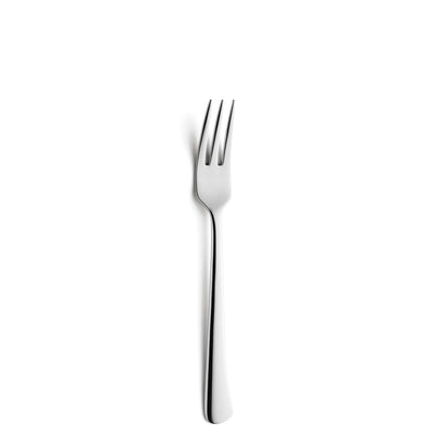 Amefa 12-teiliges Steakbesteck-Set mit Messer, Gabel und Löffel aus hochwertigem Edelstahl, elegant auf einem Tisch arrangiert.