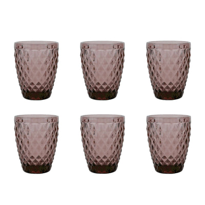 DIAMOND Drinkglas paars
