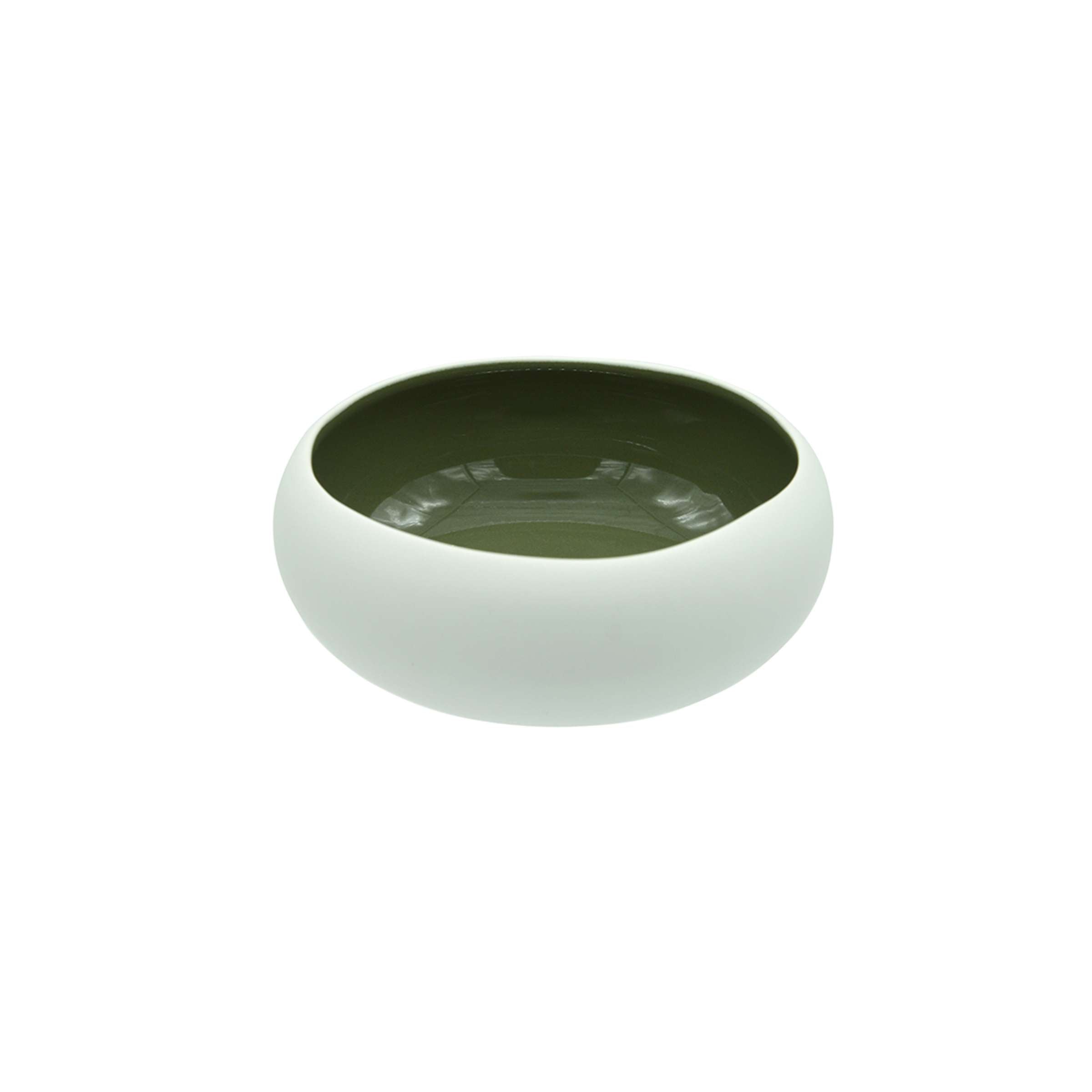 Olivgrüne OSLO Schüssel von Médard de Noblat, elegantes Geschirr für den Esstisch, aus hochwertigem Tableware.