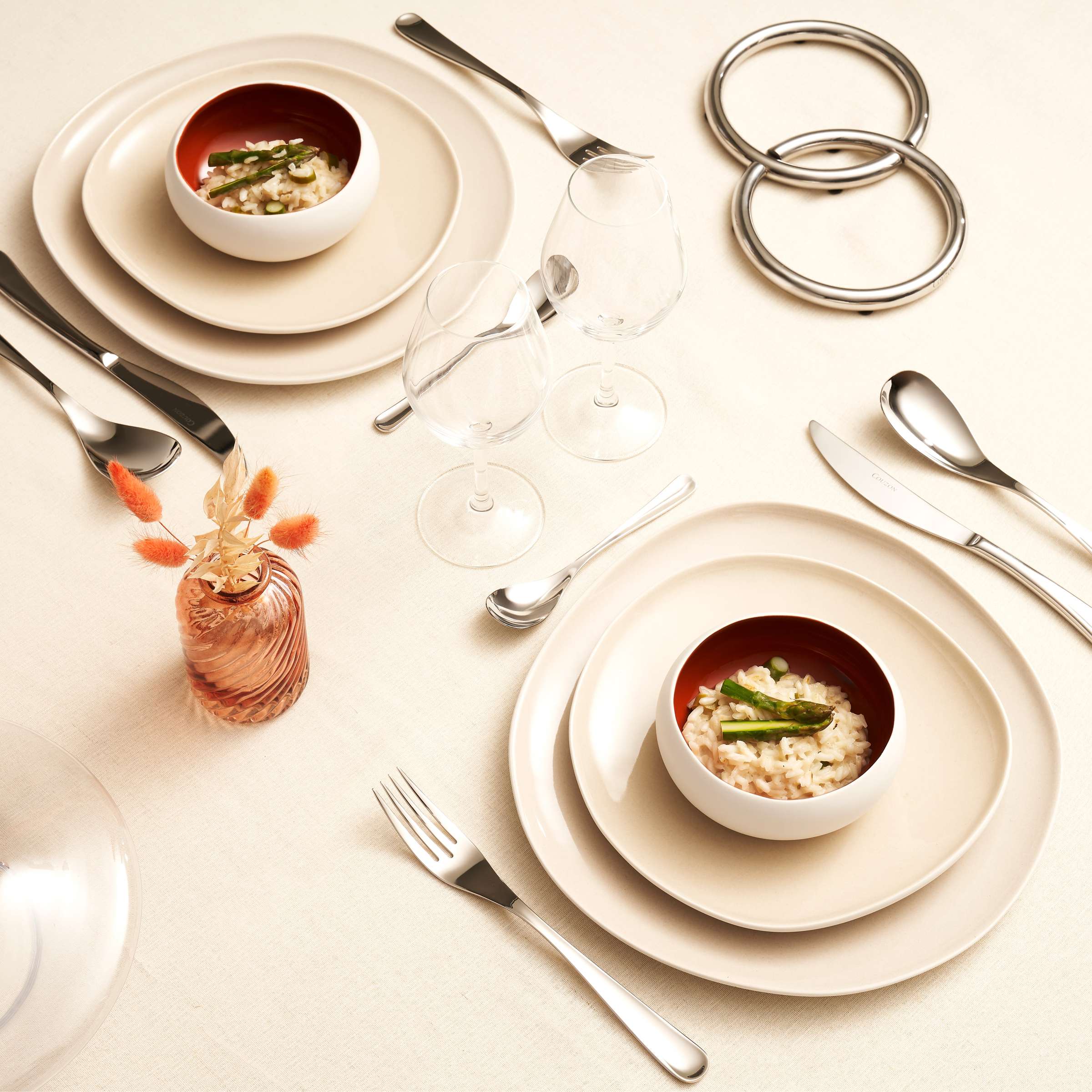 OSLO WHITE Dessertbord wit