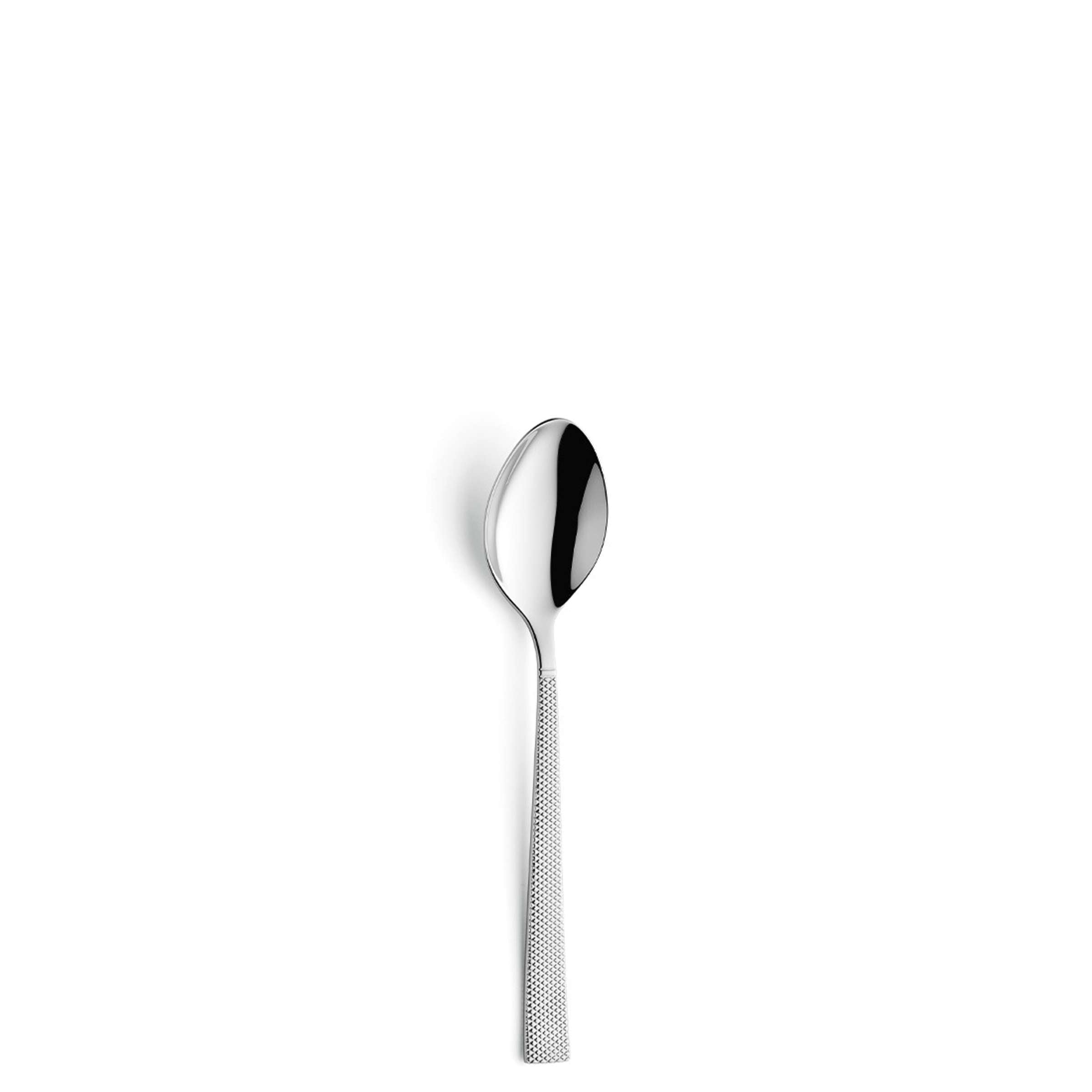 Elegantes 32-teiliges Besteckset von Amefa mit Messer, Gabeln, Löffeln und Teelöffeln auf weißem Hintergrund.