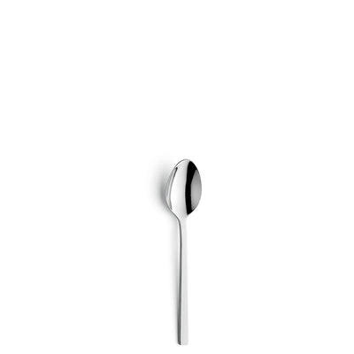 Amefa CUBE Besteckset 24-teilig mit Messer, Gabel, Löffel und Teelöffel aus Edelstahl, modernes Design, auf weißem Hintergrund