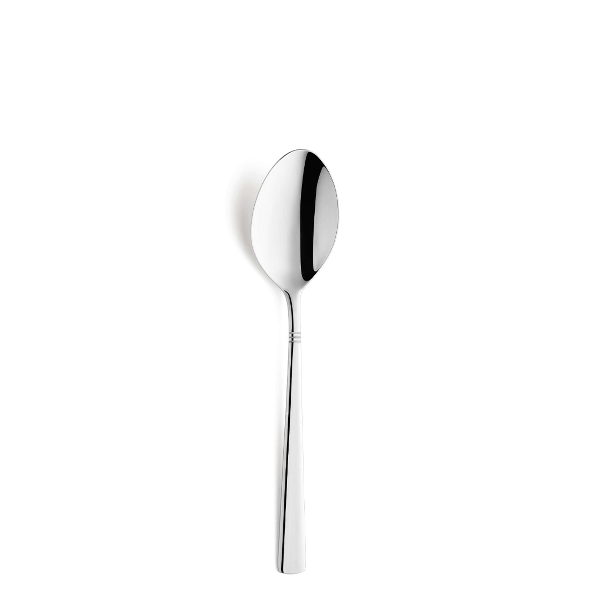 Amefa PALMON Besteckset 24-teilig mit Messer, Gabel, Löffel aus Edelstahl, elegant und vollständig auf weißem Hintergrund.