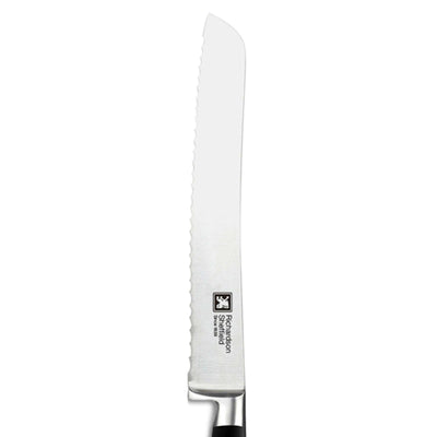Sabatier Trompette Brotmesser mit scharfer Klinge und Holzgriff, ideal zum Schneiden von Brot auf einer Küchenarbeitsfläche