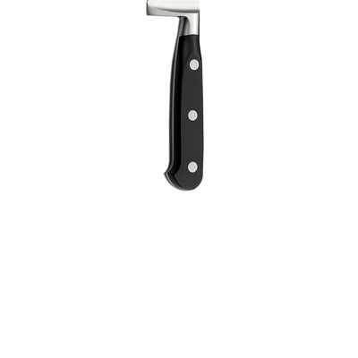 Sabatier Trompette Kochmesser, scharfes Küchenmesser mit Edelstahlklinge und schwarzem Griff, ideal zum Schneiden und Zubereiten.