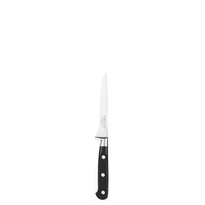 Sabatier Trompette Ausbeinmesser in Küchenqualität, scharfes Messer mit Holzgriff für Fleisch und Knochen.