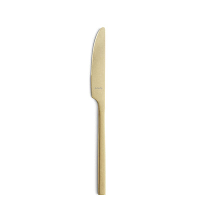 16-teiliges MANILLE Besteckset von Amefa mit PVD champagner Finish im Vintage-Stil, including Messer, Gabeln, Löffel und Teelöffel
