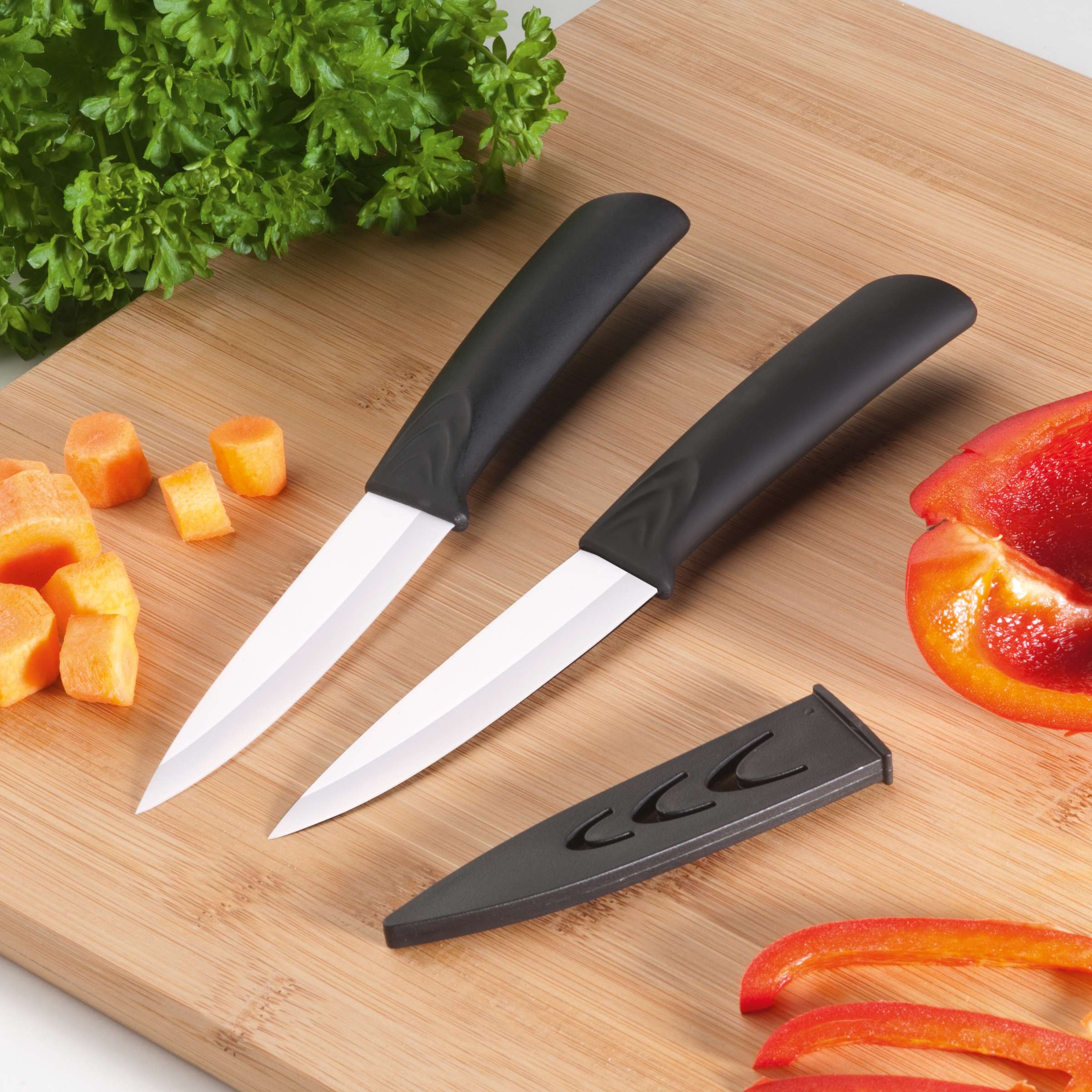 CERAMIC Zestaw noży uniwersalnych 2-częściowy