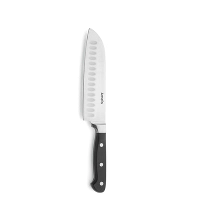 Premium Santokumesser von Amefa, scharfes Küchenmesser mit ergonomischem Griff, ideal für präzises Schneiden in der Küche