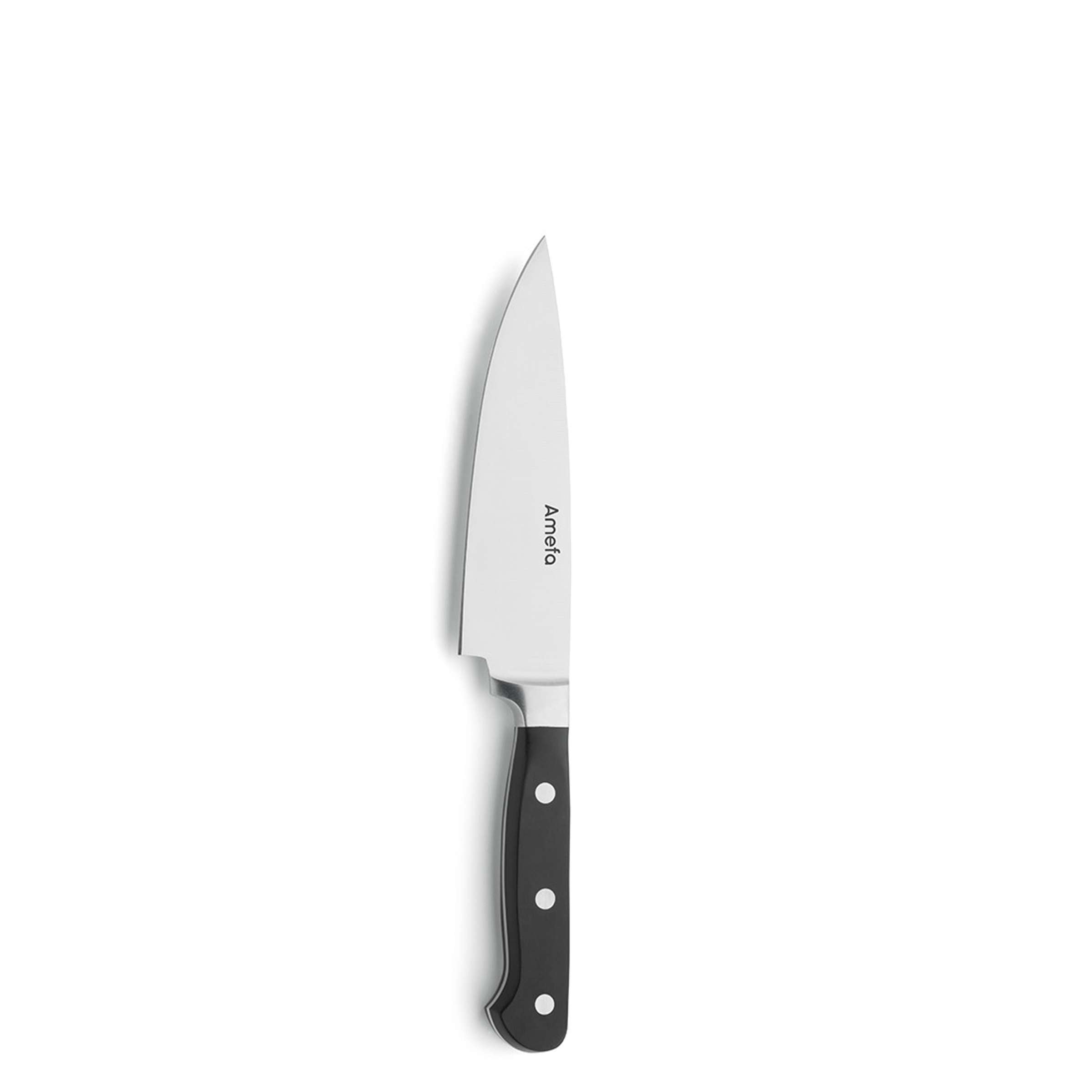 Premium Küchenmesser von Amefa, scharfes Kochmesser mit Edelstahlklinge, ideal zum Schneiden und Zubereiten in der Küche.