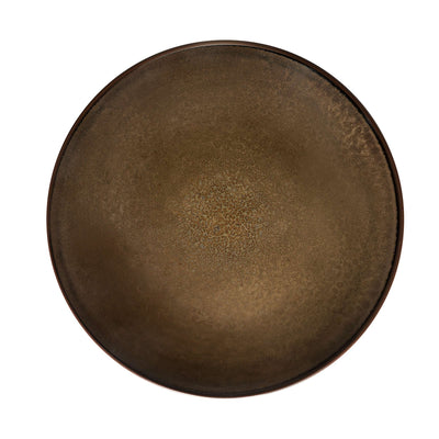 Feeding Bronze Speiseteller von Médard de Noblat, eleganter Tischgeschirr mit bronzefarbenem Finish, für stilvolle Mahlzeiten.