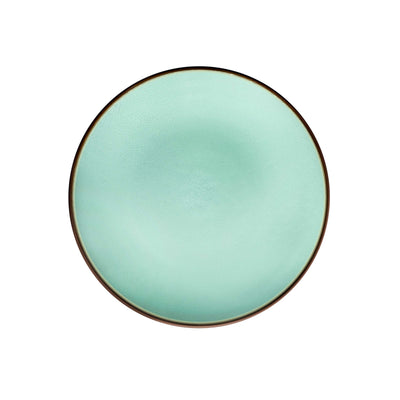 Dessertteller von Médard de Noblat aus der Feeling Jade Serie, elegant Tischgeschirr mit grünem Jade-Design.