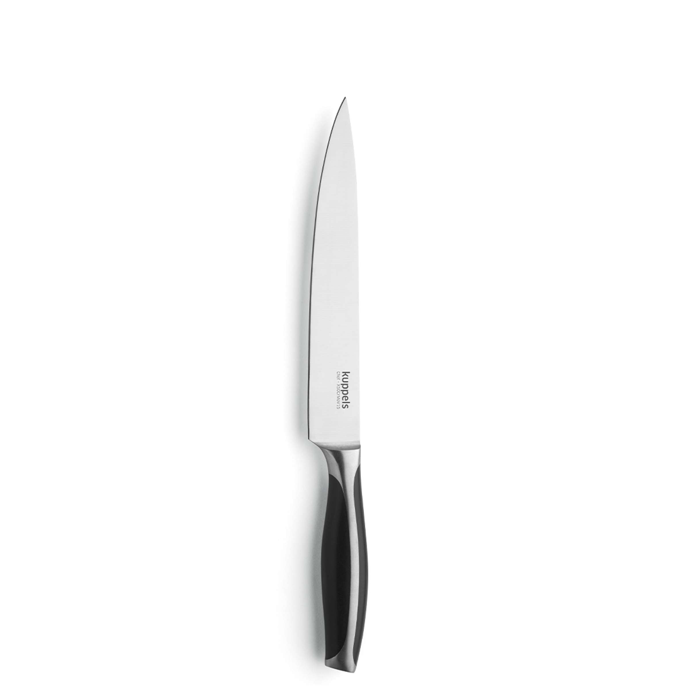 Kuppels CHEF Tranchiermesser Küchenmesser mit scharfer Klinge zum Tranchieren von Fleisch auf weißem Hintergrund