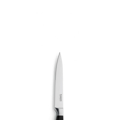 Schneide Messer aus Edelstahl von Kuppels, speziell für Tomaten, mit scharfer Klinge und ergonomischem Griff.