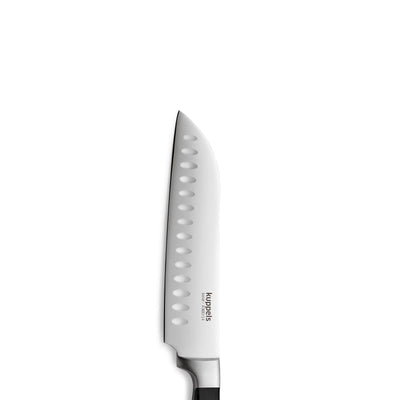 Kuppels SOLID Santokumesser Küchenmesser mit scharfer Klinge und Holzgriff, ideal zum Schneiden von Gemüse und Fleisch